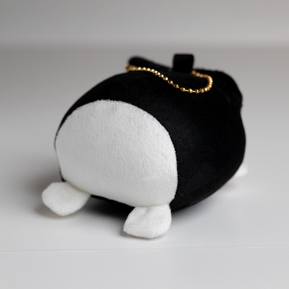 スパムトン もち豆 ぬいぐるみキーホルダー デルタルーン (きしむ音