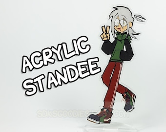 Femboy "K" Thrift Drip Acrylic Standee