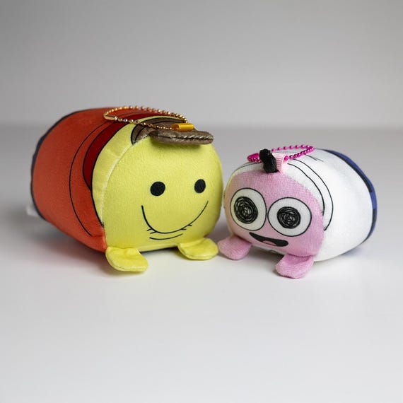 ピムもち豆ぬいぐるみキーホルダー スマイリングフレンズ（キーキー