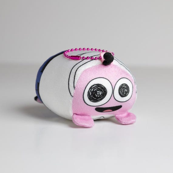 ピムもち豆ぬいぐるみキーホルダー スマイリングフレンズ（キーキー