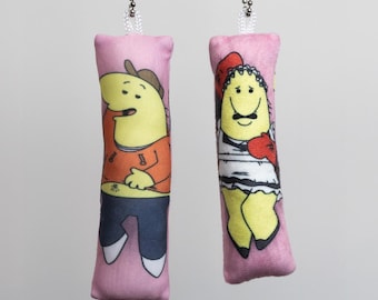 Charlie Daki Keychain Smiling Friends