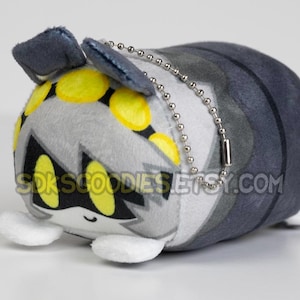 Porte-clés peluche N Mochi Bean, drones meurtriers (IL grince)