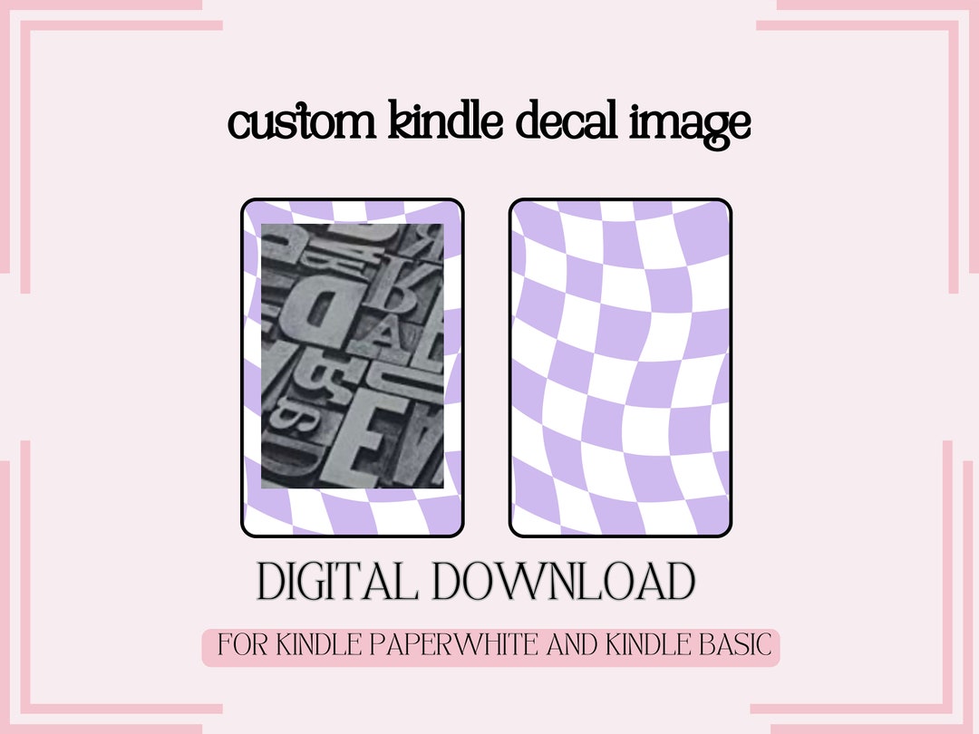 Kindle Decal Image DIGITAL DOWNLOAD JPEG Image to Be Etsy