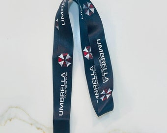 Resident Evil Themed Lanyard Keychain