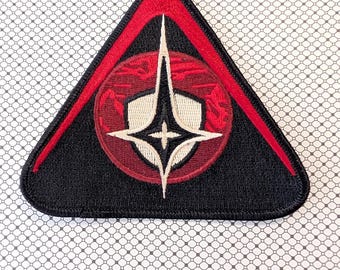 Firefly Serenity Security Logo 4" Tall Embroidered Iron-on/Sew-on Patch