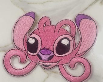 Lilo and Stitch Movie Angel Face 3.5" Wide Embroidered Patch