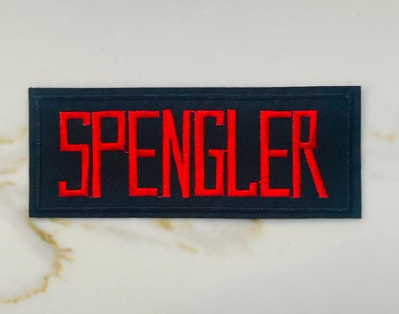 Ghostbusters Spengler Uniform Name Tag 5" Wide Embroi… - Gem