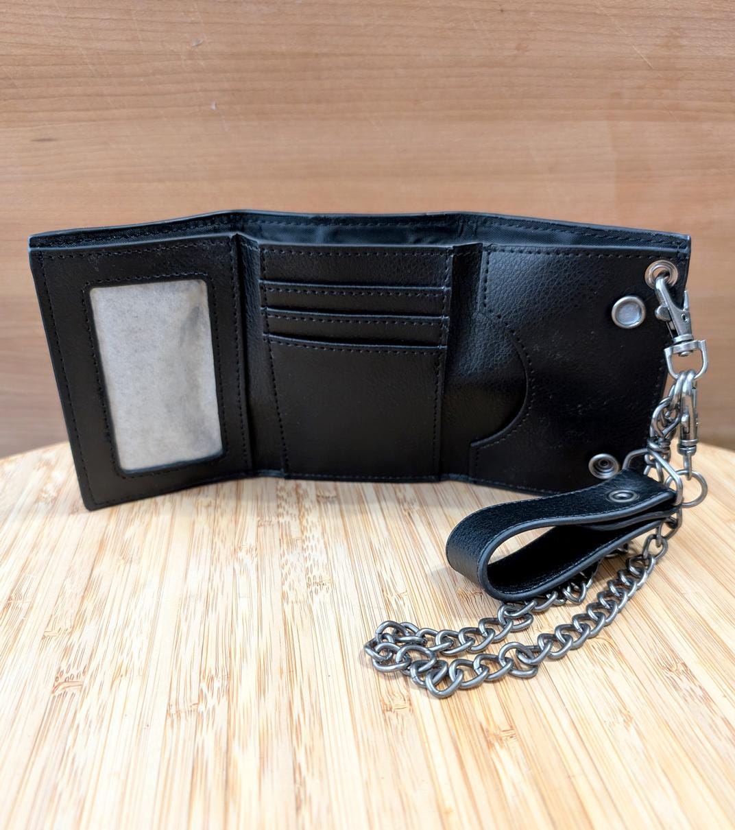 Frank Castle Punished Skull Metal Logo Mens Biker Chain Wallet - Etsy