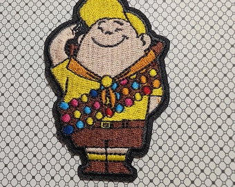 Up Movie Russell Character 3.5" Tall Embroidered Patch