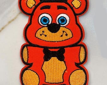 Five Nights at Freddy's Freddy Character 3.97" Tall Embroidered Patch