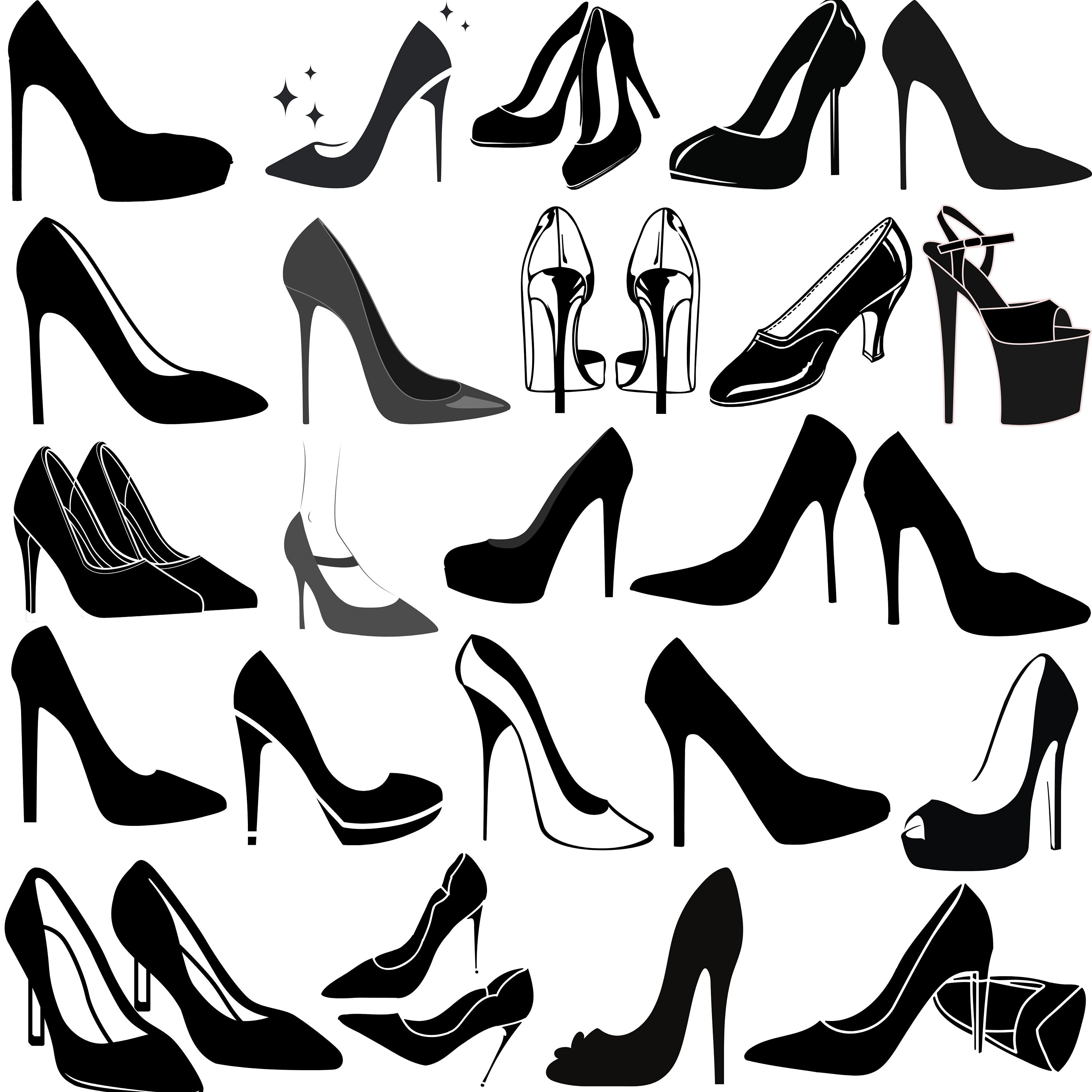 Heels SVG Bundle, High Heel Svg,heels Svg, High Heels Svg, Shoes SVG