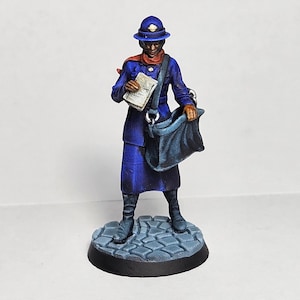 Arkham Horror LKG kompatibler Ermittler Miniatur - Briefträger - Starter Decks