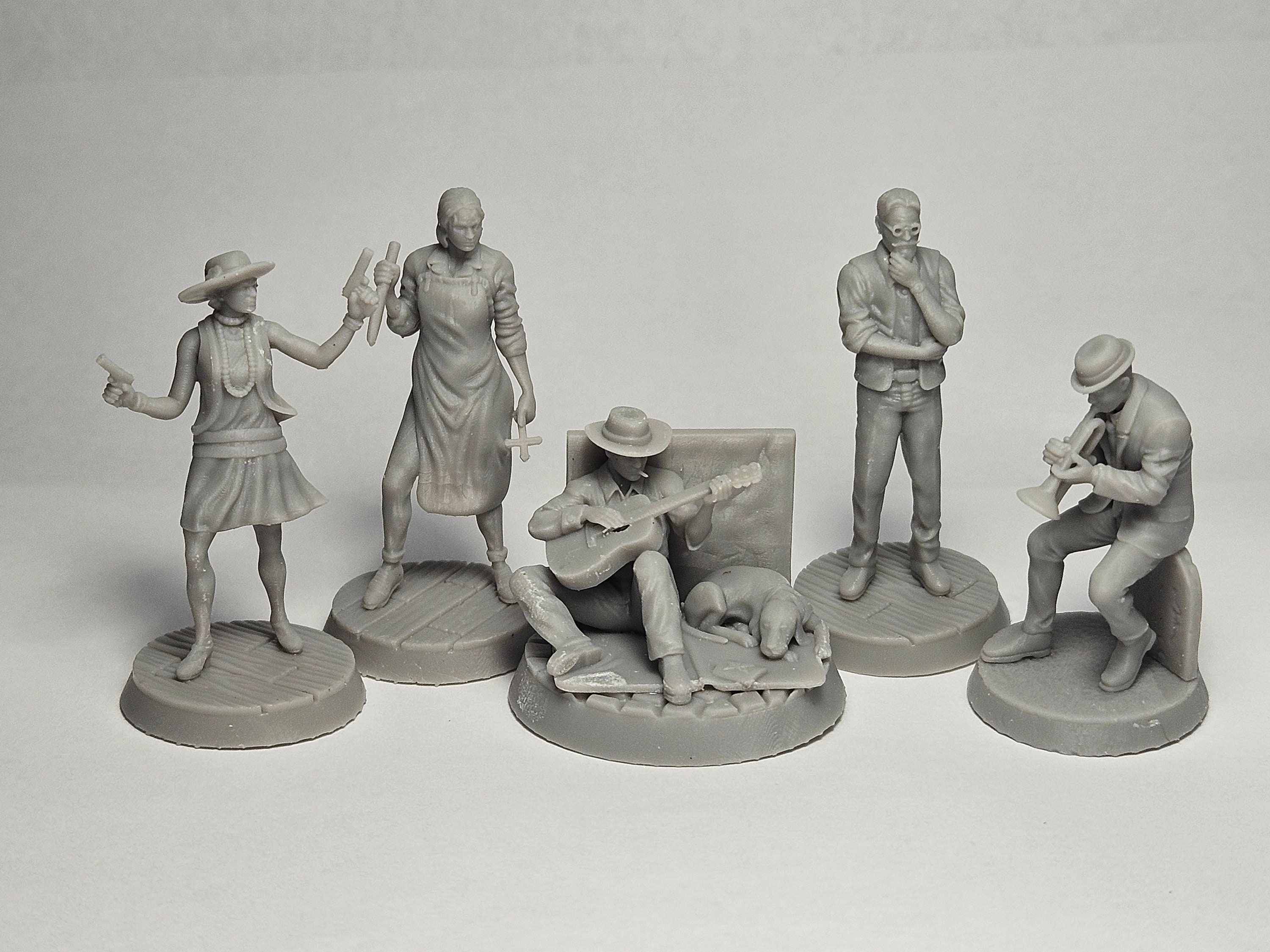 arkham horror card game miniatures Complete Set