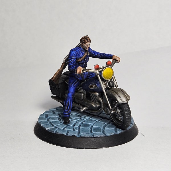 Arkham Horror LCG Compatible Investigator Miniature - The Rookie Cop - Dream Campaign