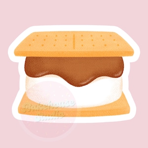 STL Smore | Cookie Cutter 3D | Bonfire Marshmallow | Picnic Party Camping | Digital File | 1137
