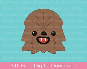 Space Wars Chewy May 4th Cookie Cutter STL *DIGITAL DATEI* #A11