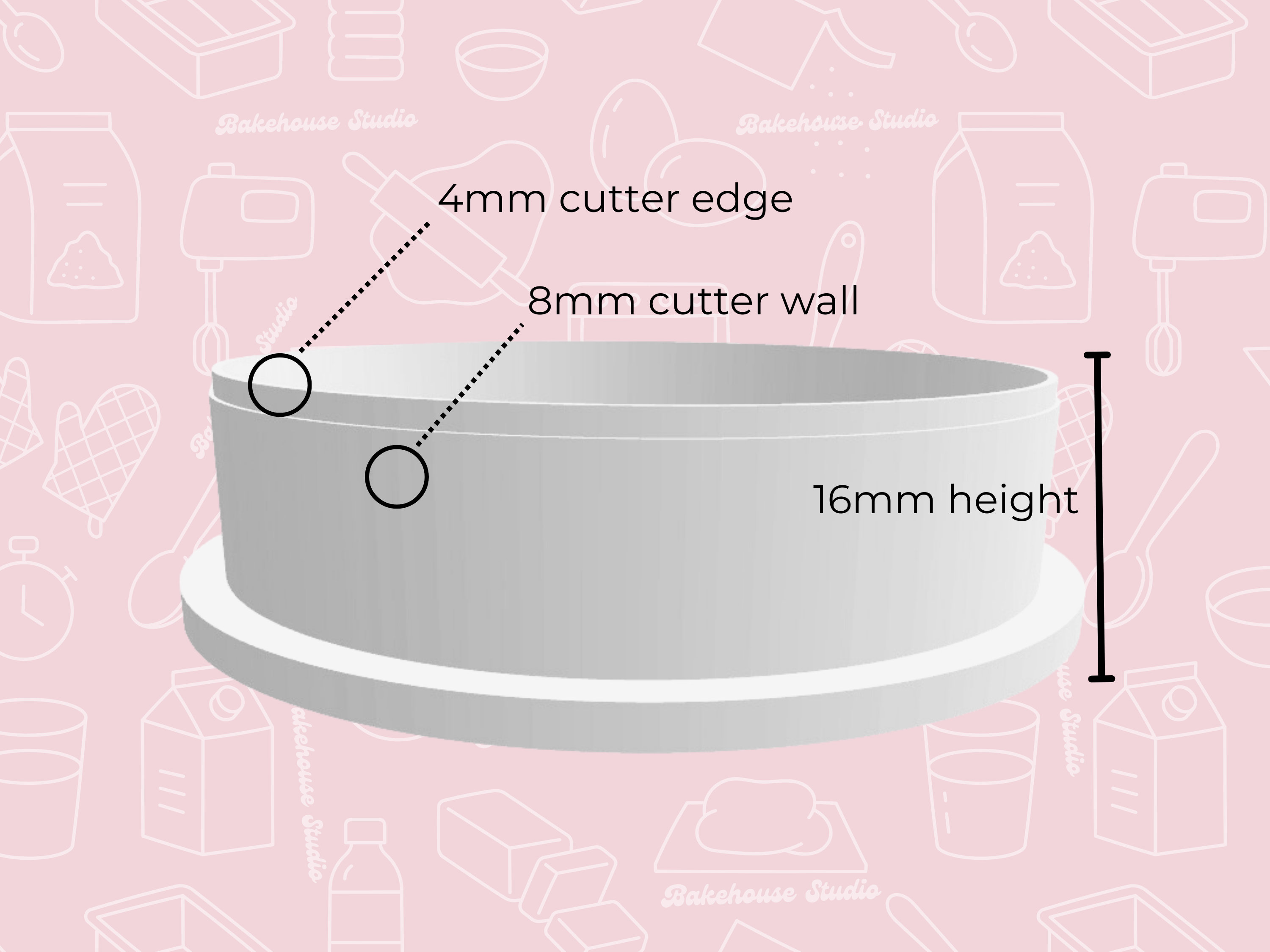 Tagliabiscotti Doppio Taglio Cuori DELÍCIA, 6 Misure - Foto 9