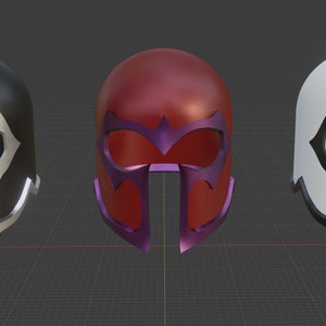 Magneto Helmet STL File