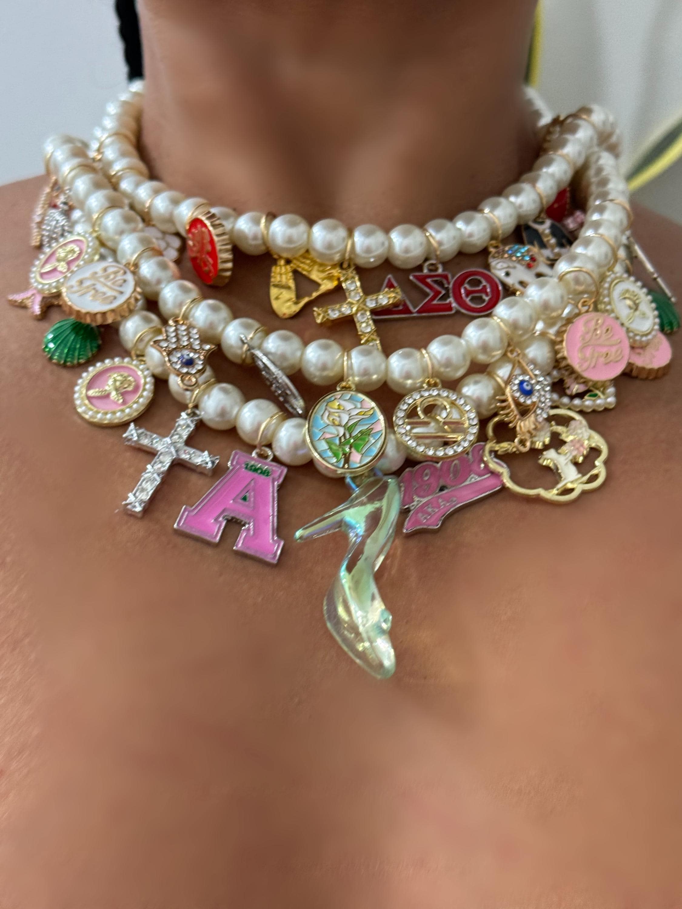 Zodiac Charm Necklace, Personalized Jewelry Gift, Chunky