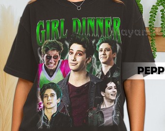 T-shirt Dîner Zed pour fille, couleurs confort rétro des années 90, T-shirt graphique fan Bootleg Zed Zombies 4, cadeau pour femme et homme