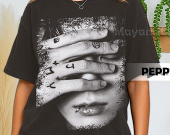 Retro 90&#39;s Comfort Colors Jungkook T-Shirt, Jungkook Covering Eyes Kpop Fan Bootleg Tee T-Shirt, Gift For Women and Man