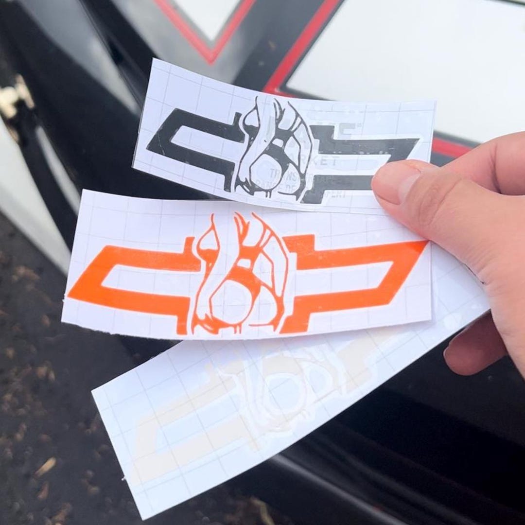 Chevy Sticker - Chevrolet Car Sticker - Etsy