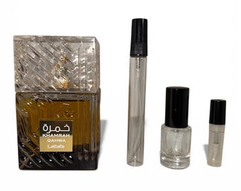 Warm Arabic Coffee Gourmand Fragrance Sample | 2ml 5ml 10ml | Sweet Spiced Middle Eastern Scent