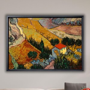 Oeuvres d'art de Van Gogh, impression d'art mural sur toile de Vincent Van Gogh, réimpression de peinture à l'huile sur la forêt de Vincent Van Gogh