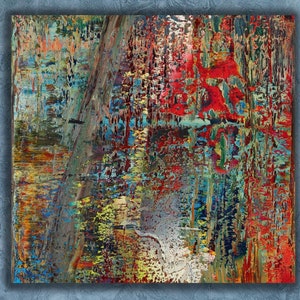 Gerhard Richter Artworks,Gerhard Richter ABSTRAKTES BILD Canvas Art Print,Abstraktes Bild canvas wall art print,Modern Wall Art decor