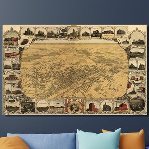 Amerikanische Karte USA Vintage Map Vintage Landkarte von Amerika alte Karte USA Vintage USA Classic Map Landkarte USA Map Landkarte USA