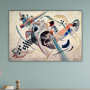 Wassily Kandinsky poster kunst aan de muur, Wassily Kandinsky canvas muurkunst, Kandinsky canvas, abstracte moderne canvas muur kunst print, expressionisme kunst