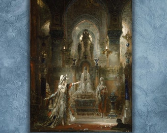 ギュスターヴ・モロー - ジュピターとセメレ プリントポスター