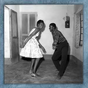 Iconic Christmas Eve Canvas Wall Art, Malick Sidibe Poster Canvas, Poster Decor For Home & Office Decoration, Poster Or Canvas Ready To Hang