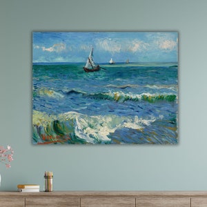 Van Gogh Saint Remy Gemälde Druck Leinwand Wandkunst, von Vincent Van Gogh Saint Remy Gemälde, Reproduktionsdruck, extragroße van gogh Kunstwerke