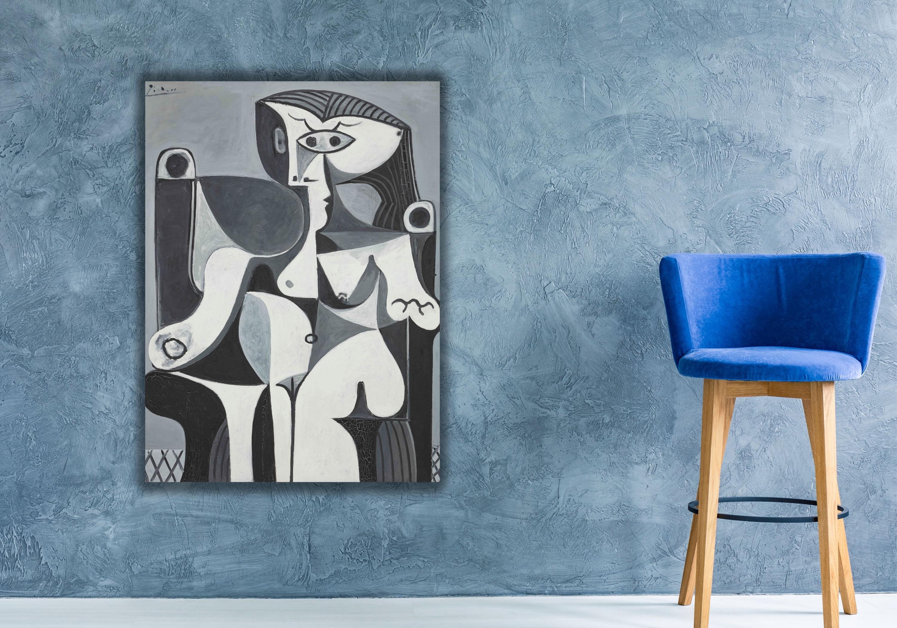 Pablo Picasso Abstract Face,picasso Cubism Art Design Canvas