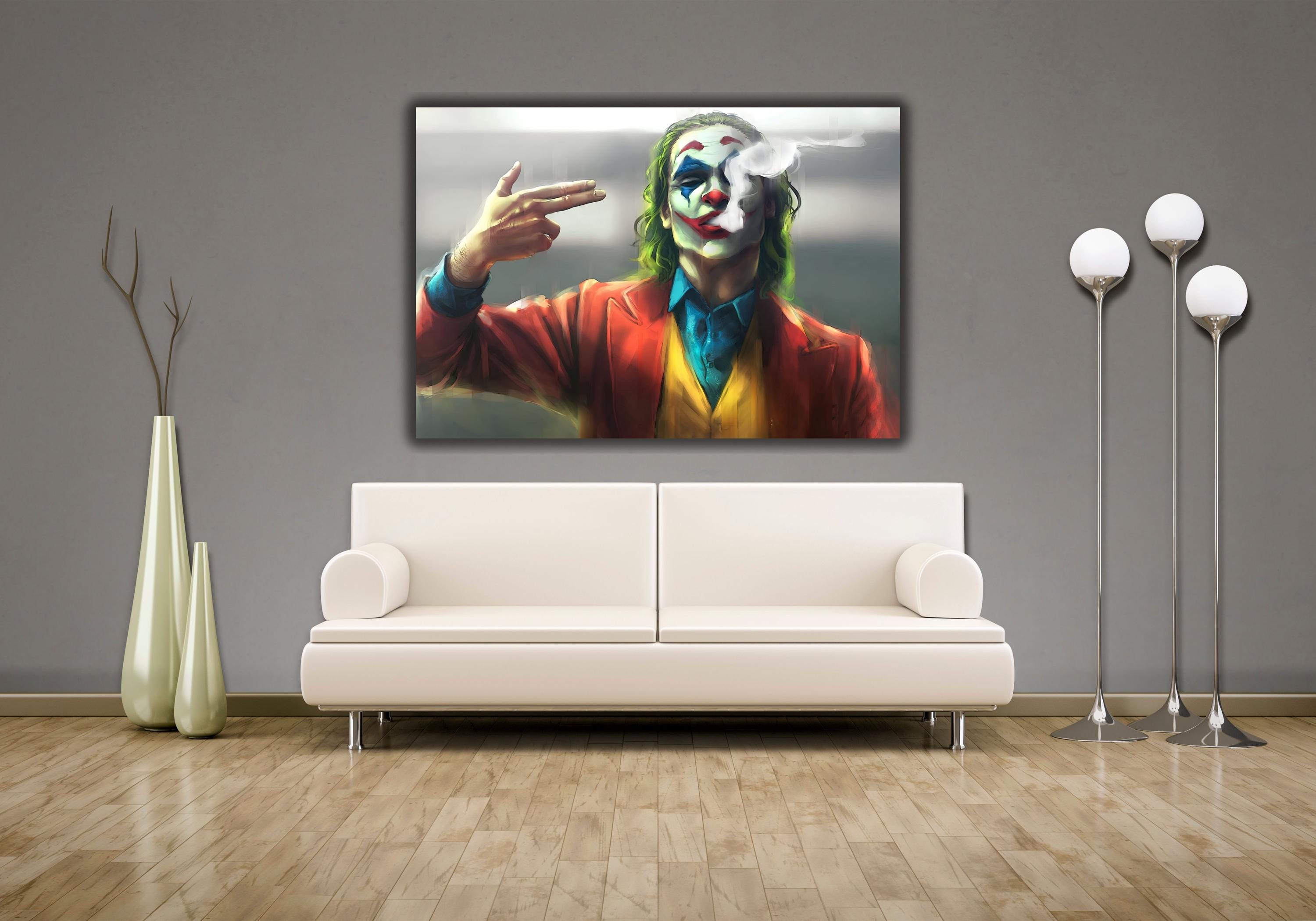 ジョーカー スモークアート、ジョーカー映画ポスター、コミックブック