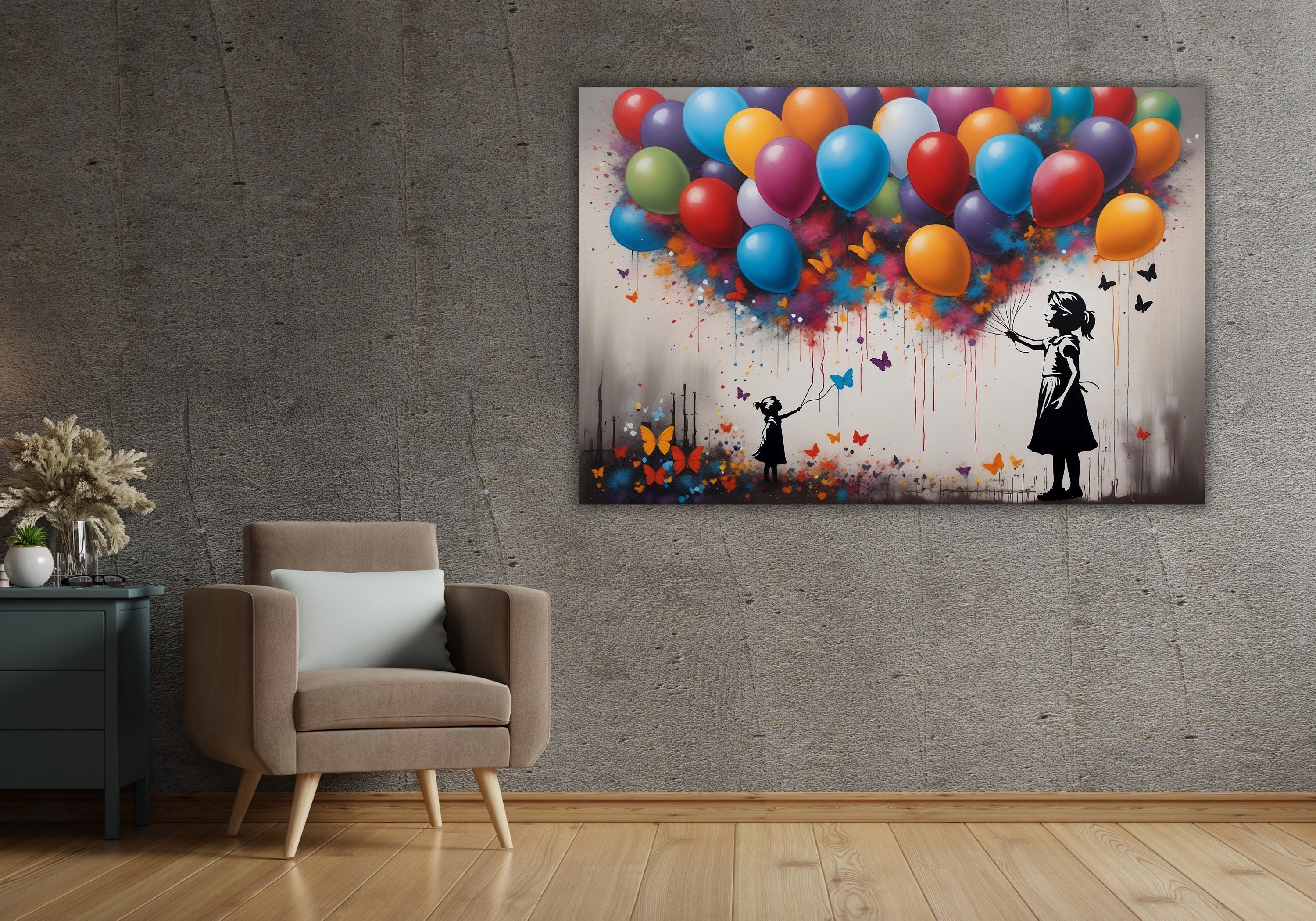 Balloon girl felpa bambino - Banksy