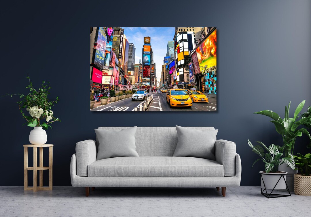 New York Manhattan Canvas Print Art,manhattan Painting Art,manhattan