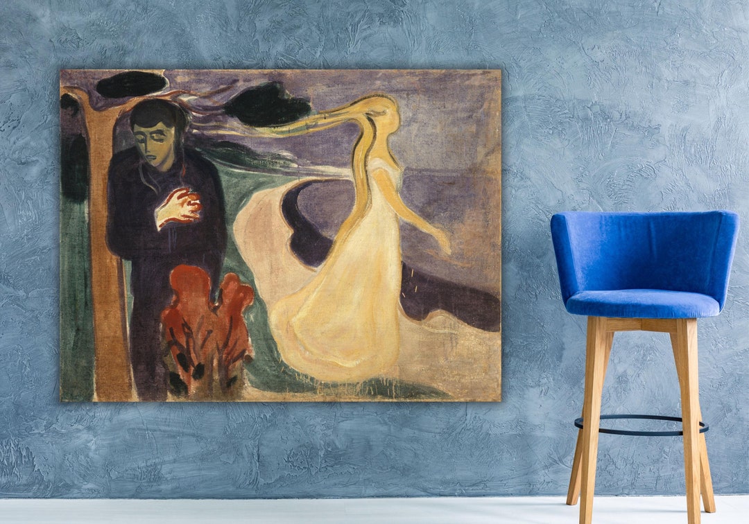 Edvard Munch Separation Art Print,edvard Munch Canvas Wall Art,munch ...
