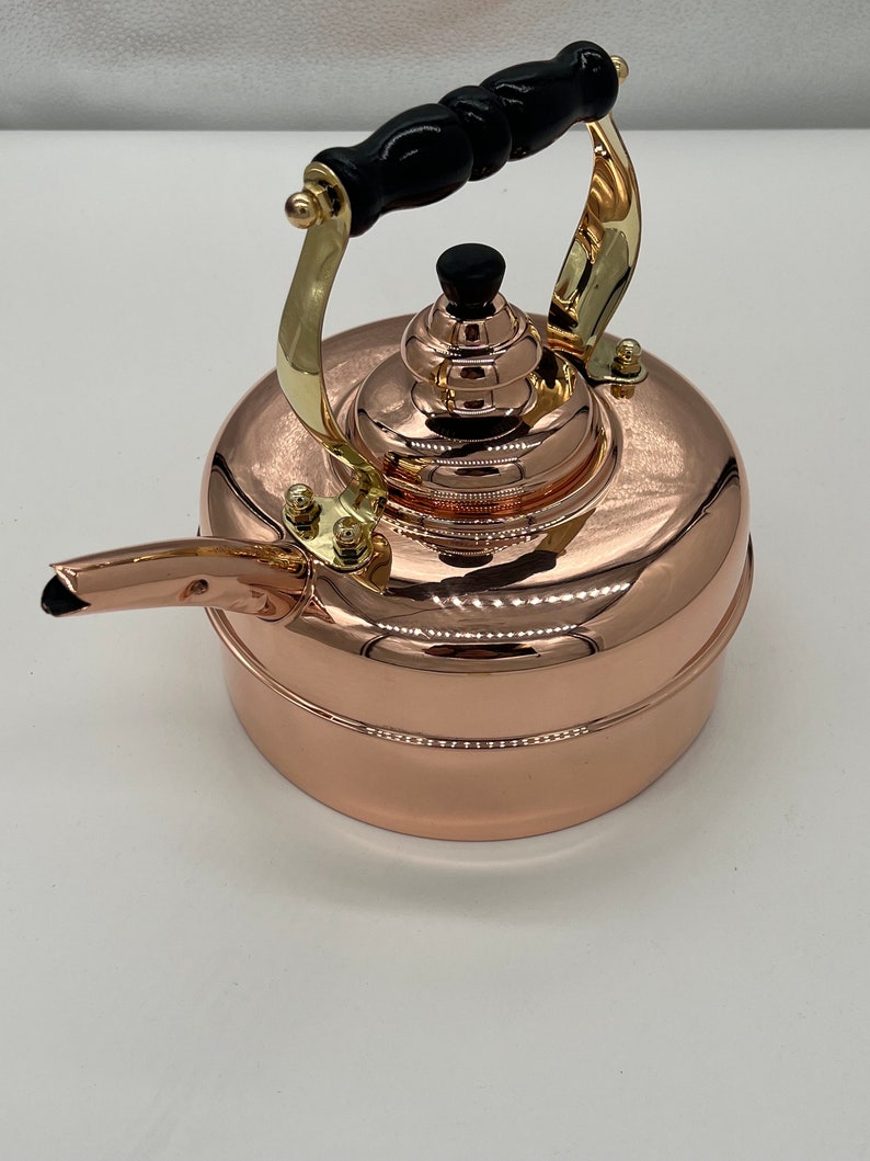 Vintage Simplex Solid Copper Teapot Tea Kettle Made in England Etsy