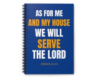 Quaderno a spirale ispiratore - Diario basato sulla fede, regalo cristiano, scrittura delle Scritture, agenda giornaliera, quaderno personale