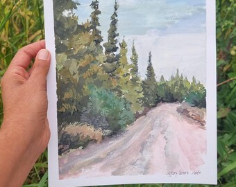 Cypress Trees Painting Painting ,Original Hand Made Painting, Wall Art, take me home country roads, oilpainting, nature scene drawing