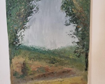 nature scenery, nature drawings, landscape drawing, illustration, forest drawing, trees drawing, tree drawing, sky drawing, hills drawings