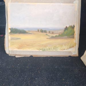 HaMeginim Morning June 2025 Original Oil Painting ,Hand Made Painting, figurative realistic agriculturet Wall Art, Israeli landscape