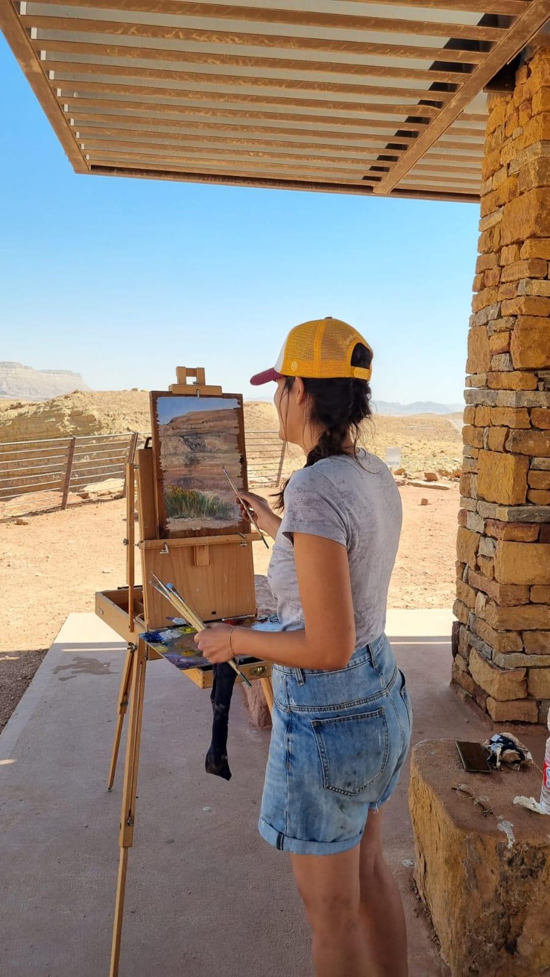 National Park Ramon's Colors Original Oil Painting ,hand Made Painting ...