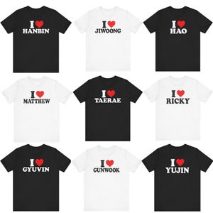 Sung Hanbin Shirt - Etsy