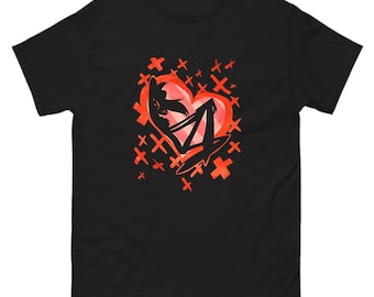 Hazbin Hotel Angel Dust Valentines T-Shirt PNG (Digital Download)