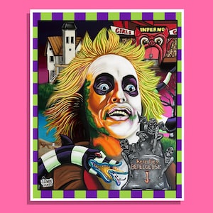 Beetlejuice Art Print
