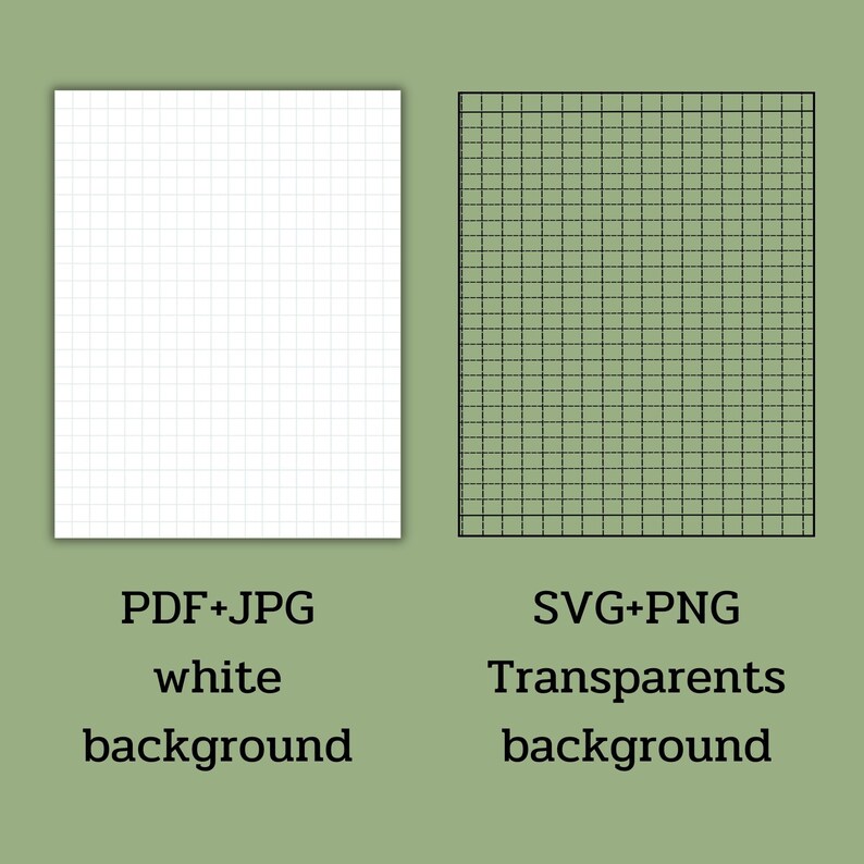 Printable Graph Paper: Letter Size Grid (digital Download) - Etsy
