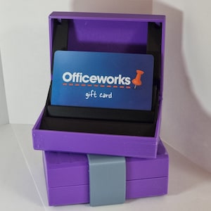 Pop-Up Gift Card Holder | Surprise Gift Box for Christmas or Birthdays | Single Card Display | 3D Printed | Made in Australia